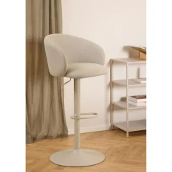 Aveline Barkruk Draaibaar Beige