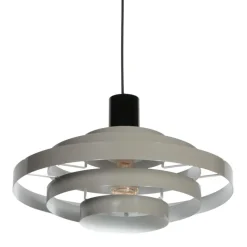 Ayra 1-lichts Hanglamp Grijs Metaal