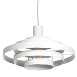 Ayra 1-lichts Hanglamp Wit Metaal