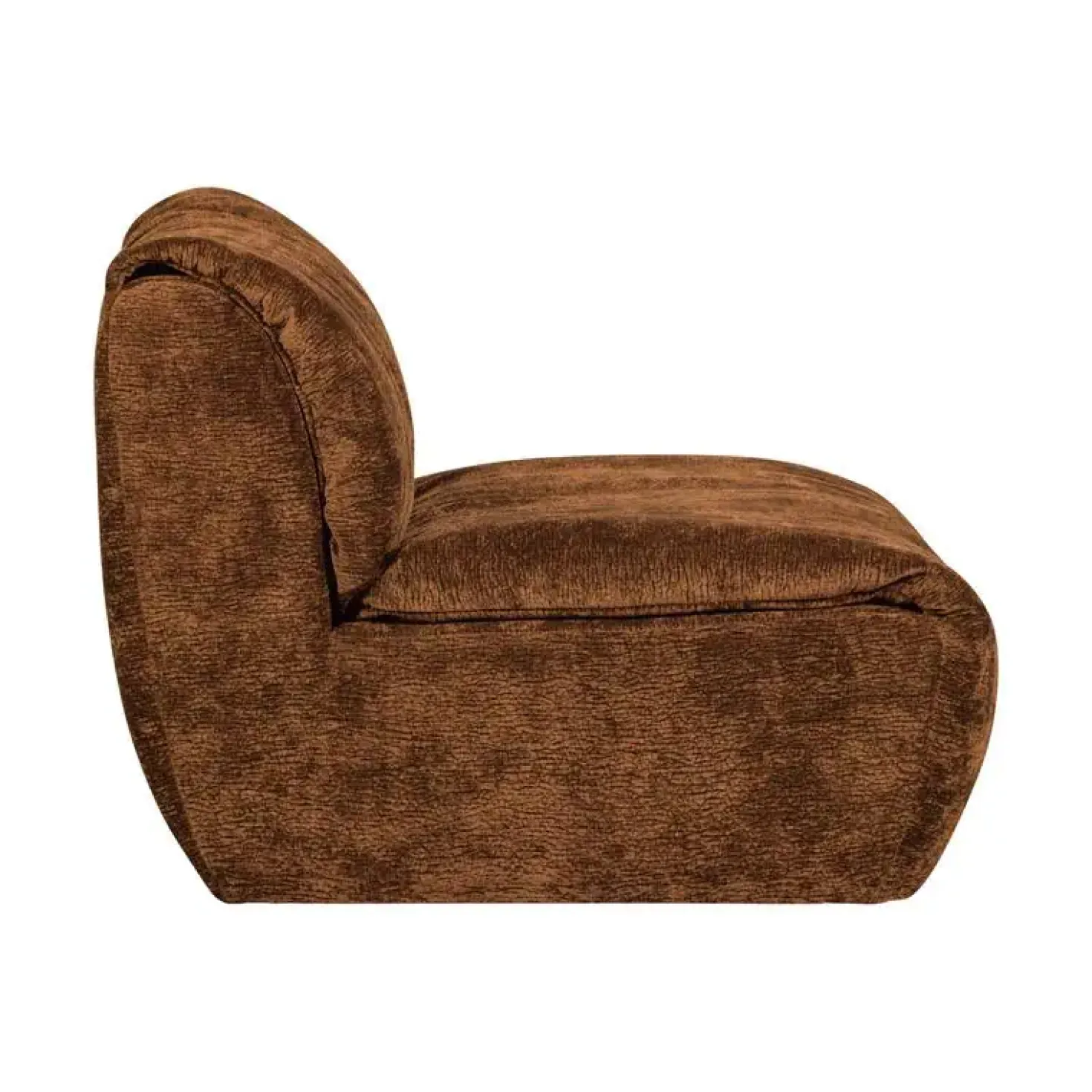 Baggy 1-zits element chenille middenbruin
