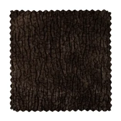 Baggy 1-zits element met arm links chenille donkerbruin