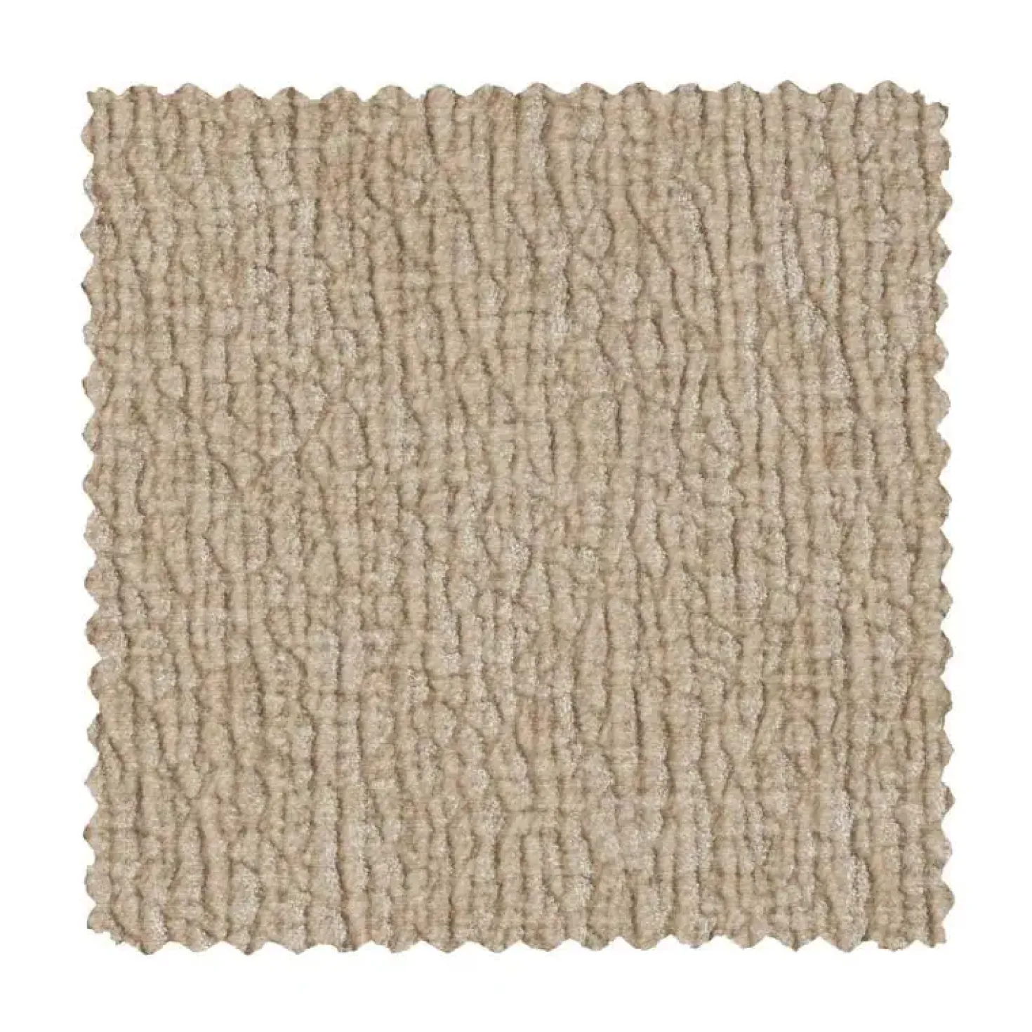 Baggy 1-zits element met arm links chenille zand