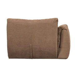 Baggy 1-zits element met arm links geweven chenille bruin
