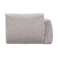 Baggy 1-zits element met arm links naturel melange