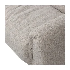 Baggy 1-zits element met arm rechts naturel melange