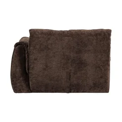 Baggy 1-zits element met arm rechts chenille donkerbruin
