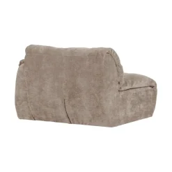 Baggy 1-zits element met arm rechts chenille zand