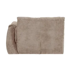 Baggy 1-zits element met arm rechts chenille zand
