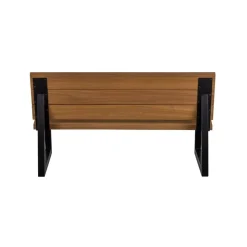 Banco Tuinbank hout/metaal naturel 138cm