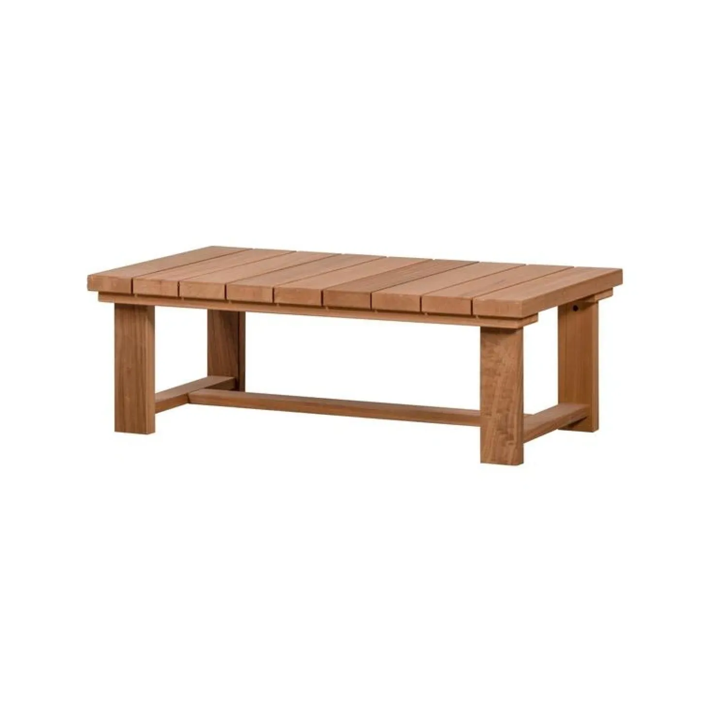 Banco Tuin salontafel hout naturel 122cm