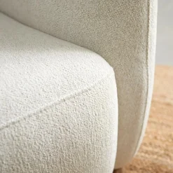 Bank Cloud Chaise longue links - Raven 22 stof