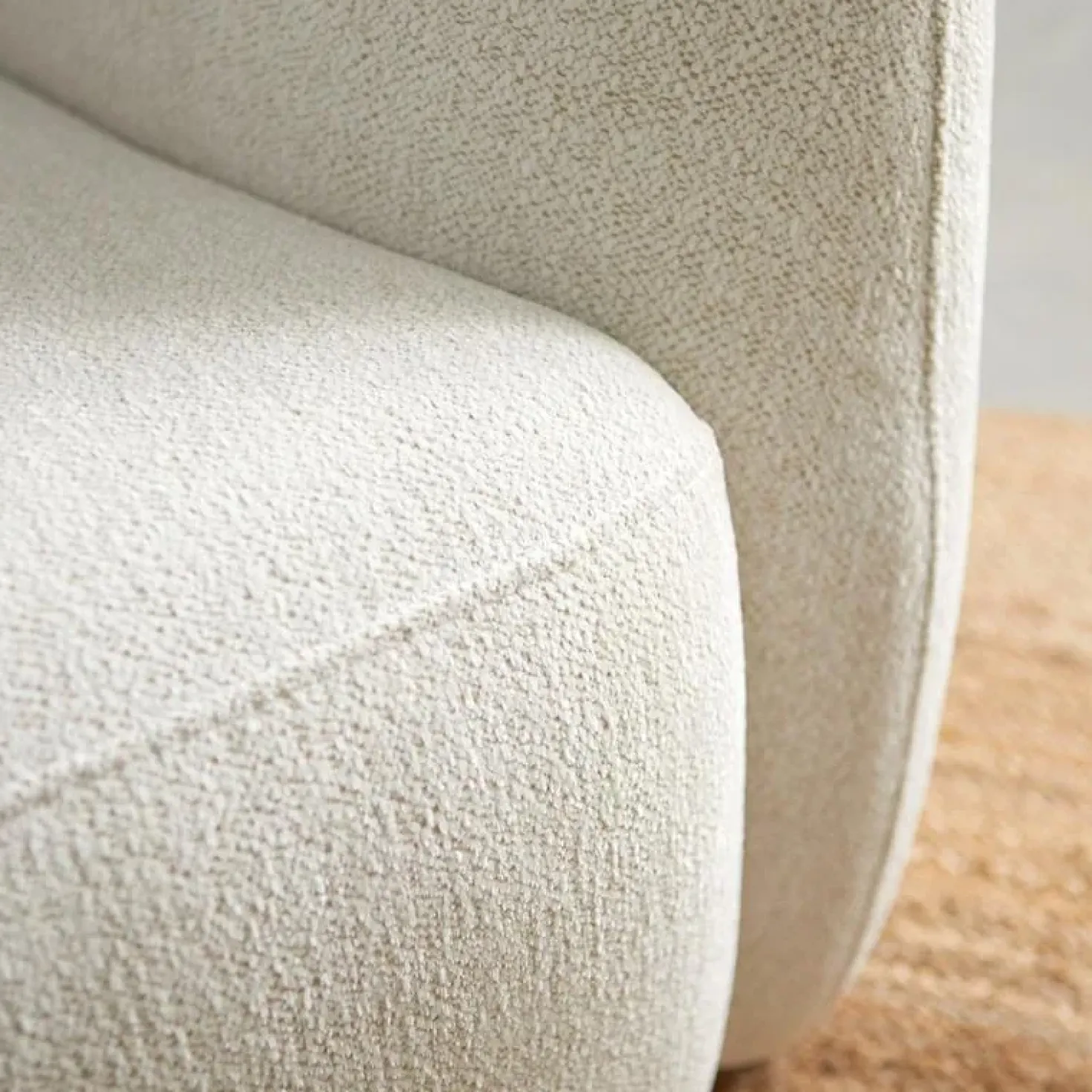 Bank Cloud Chaise longue links - Raven 22 stof
