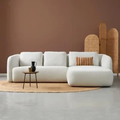 Bank Cloud Chaise longue rechts - Raven 22 stof