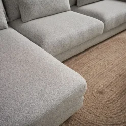 Bank Como met chaise longue links – Grijs Puente 09 general