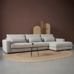 Bank Como met chaise longue rechts – Grijs Puente 09 general