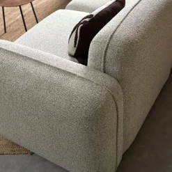 Bank Drop Chaise longue links - Serenity 03 stof