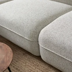 Bank Drop Chaise longue links - Serenity 03 stof
