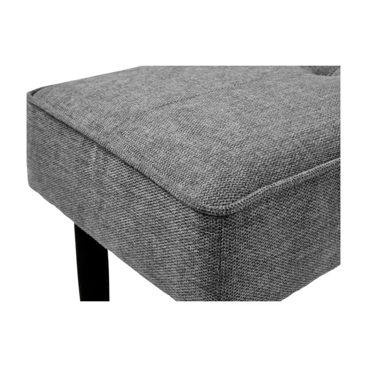 Bankje Jackie stof Grijs 100cm