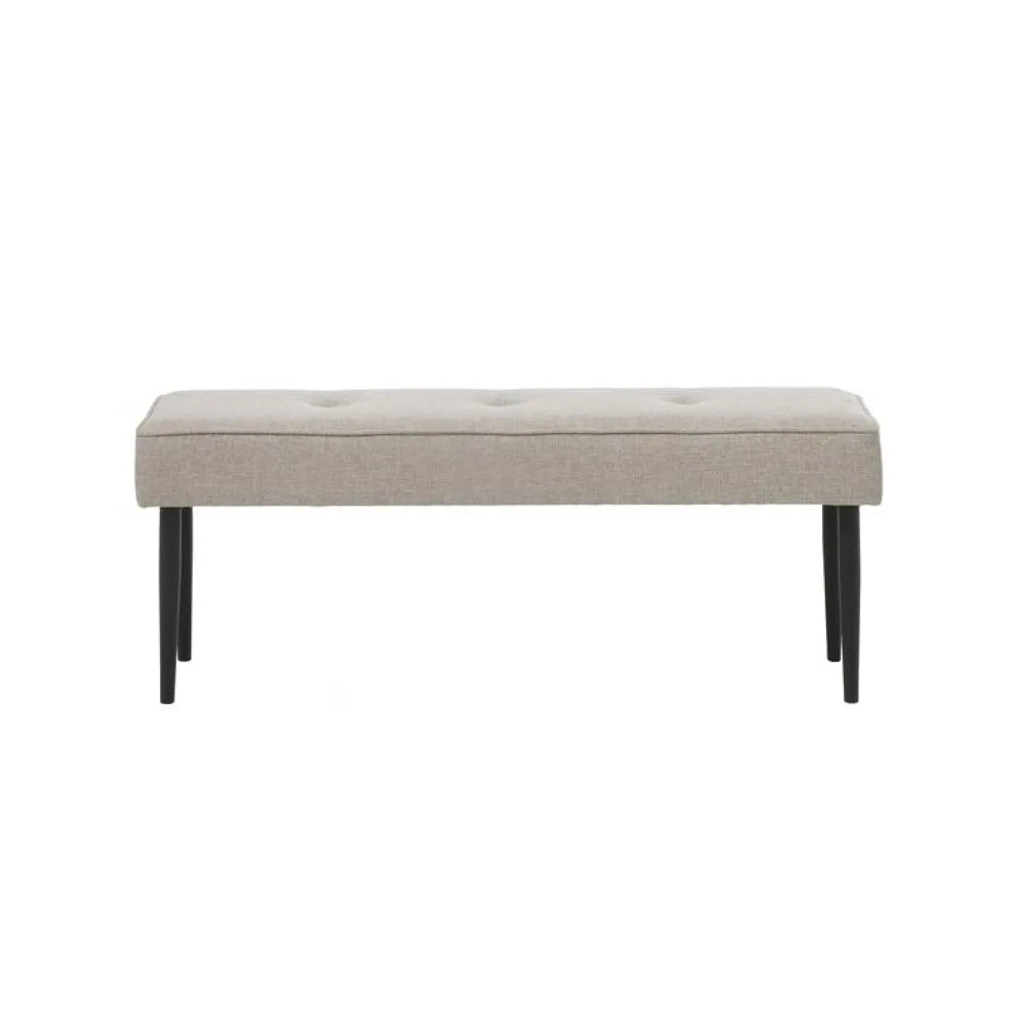 Bankje Jackie stof Zand 140cm