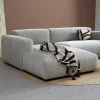 Bank Ocean Chaise longue links - Boston Cement Linnen