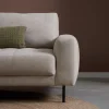 Bank Oreo Chaise longue links linnen beige
