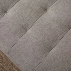 Bank Oreo Chaise longue rechts linnen beige
