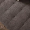 Bank Oreo Chaise longue rechts linnen bruin