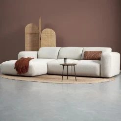Bank Soul Chaise longue links - Sole 05 stof