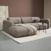 Bank Soul Chaise longue links - Sole 27 stof
