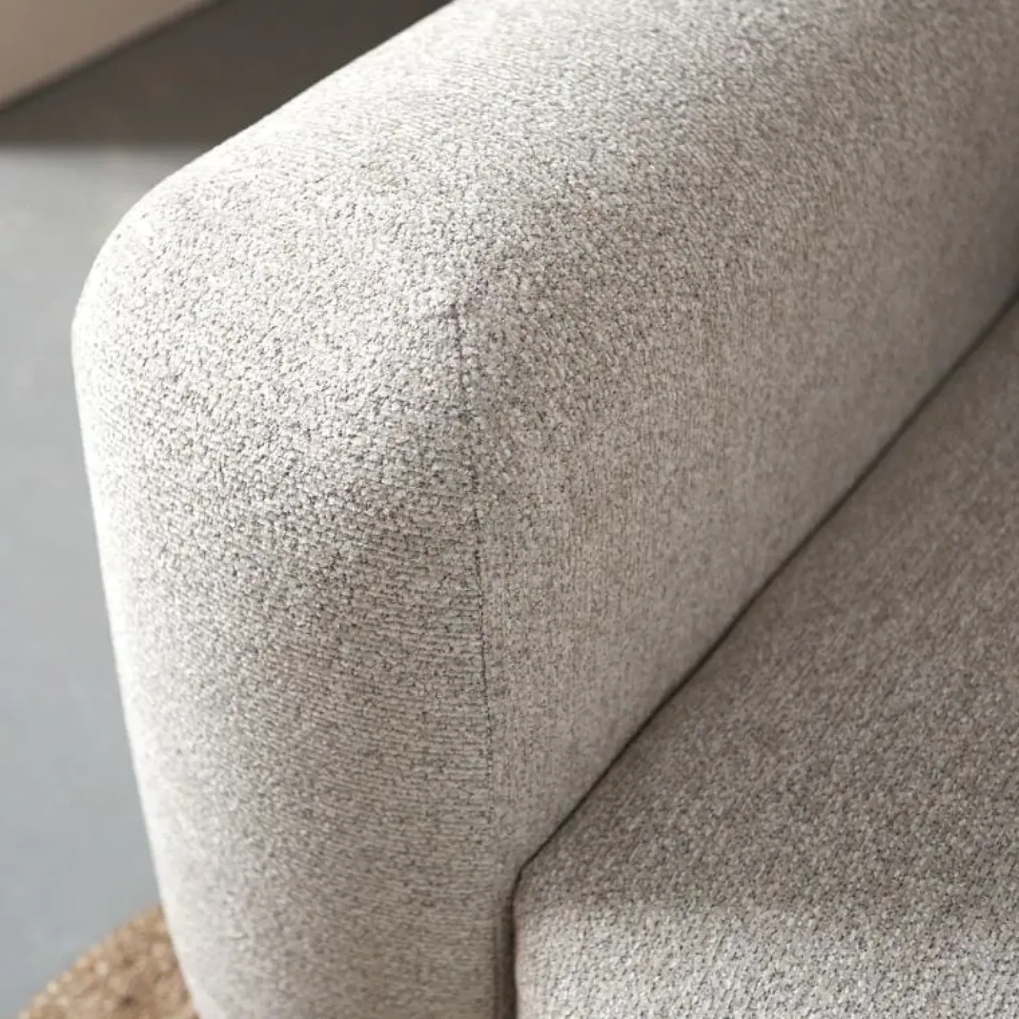 Bank Soul Chaise longue rechts - Sole 05 stof