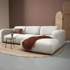 Bank Soul Chaise longue rechts - Sole 05 stof