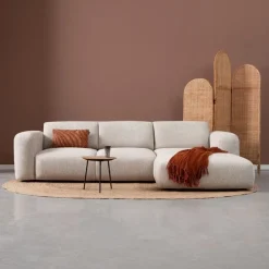 Bank Soul Chaise longue rechts - Sole 05 stof
