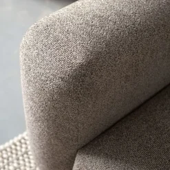 Bank Soul Chaise longue rechts - Sole 27 stof