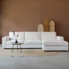 Bank Uno Chaise longue rechts Modesto wit
