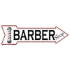 Barbershop - metalen bord