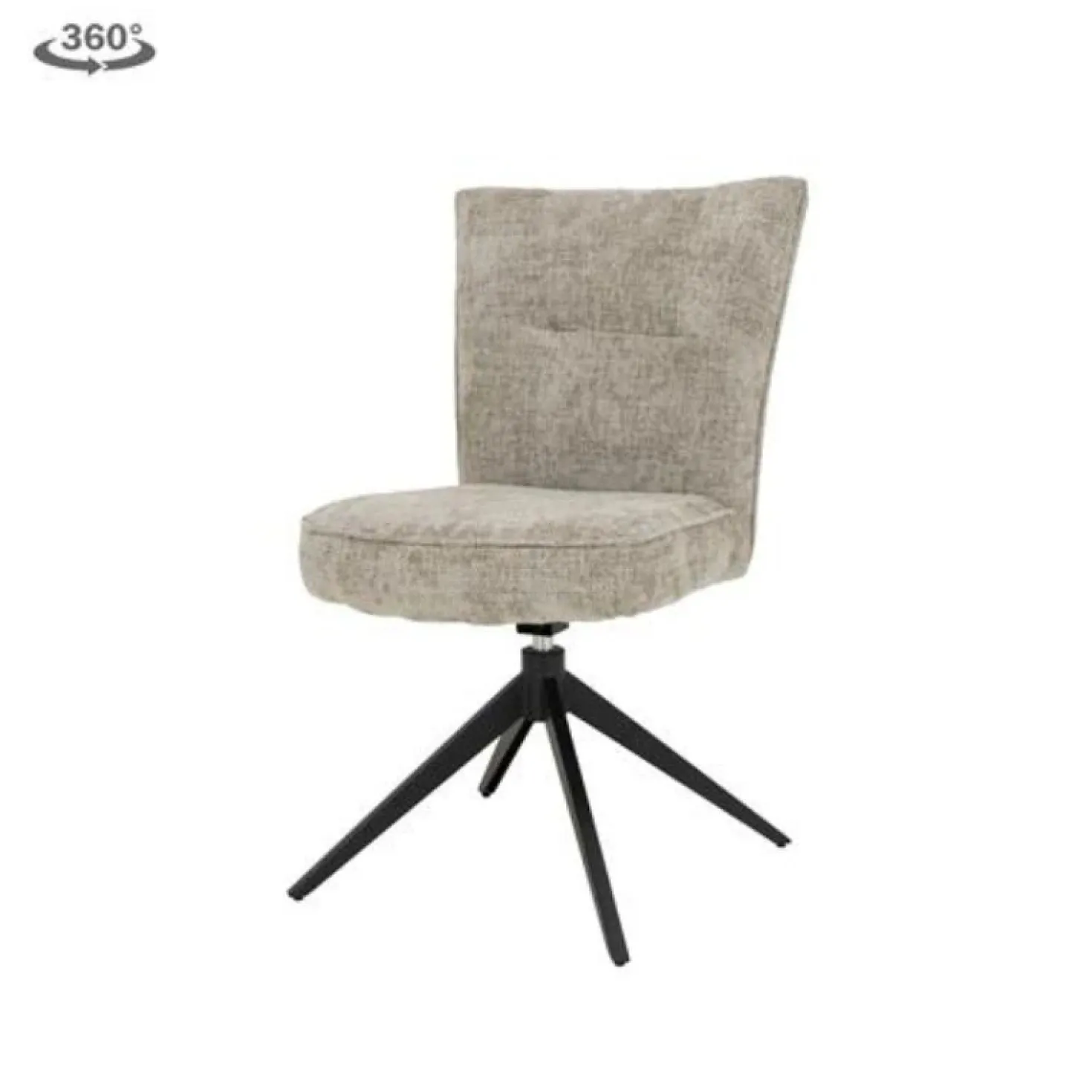 Bardi Eetkamerstoel Beige stof