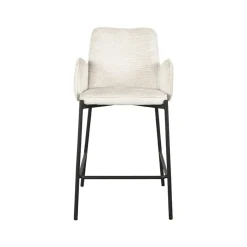 Barkruk Joni Crème Fluweel 51cm