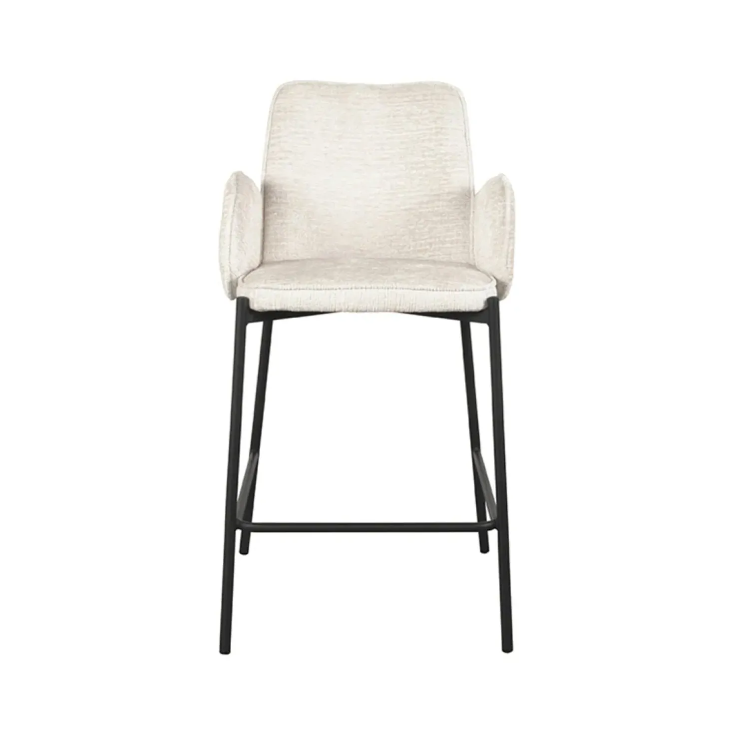 Barkruk Joni Crème Fluweel 51cm