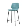 Barkruk Seashell hoog blue