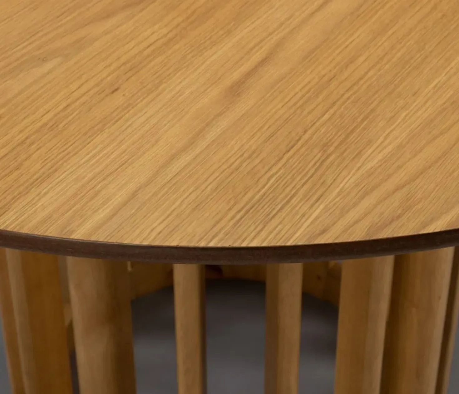 Barlet Eettafel Eikenhout Rond 120cm