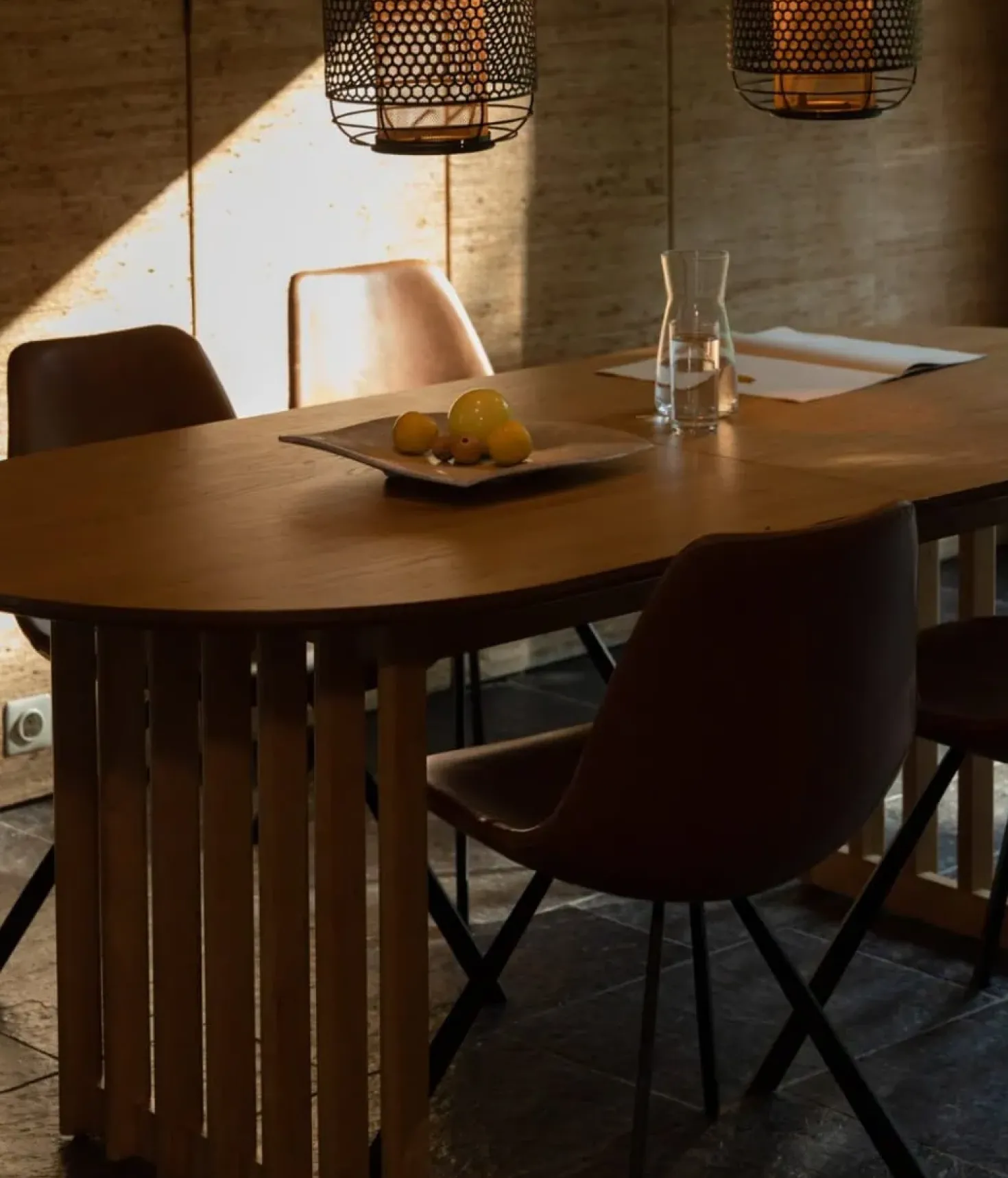 Barlet uitschuifbare Eettafel Eikenhout 200cm