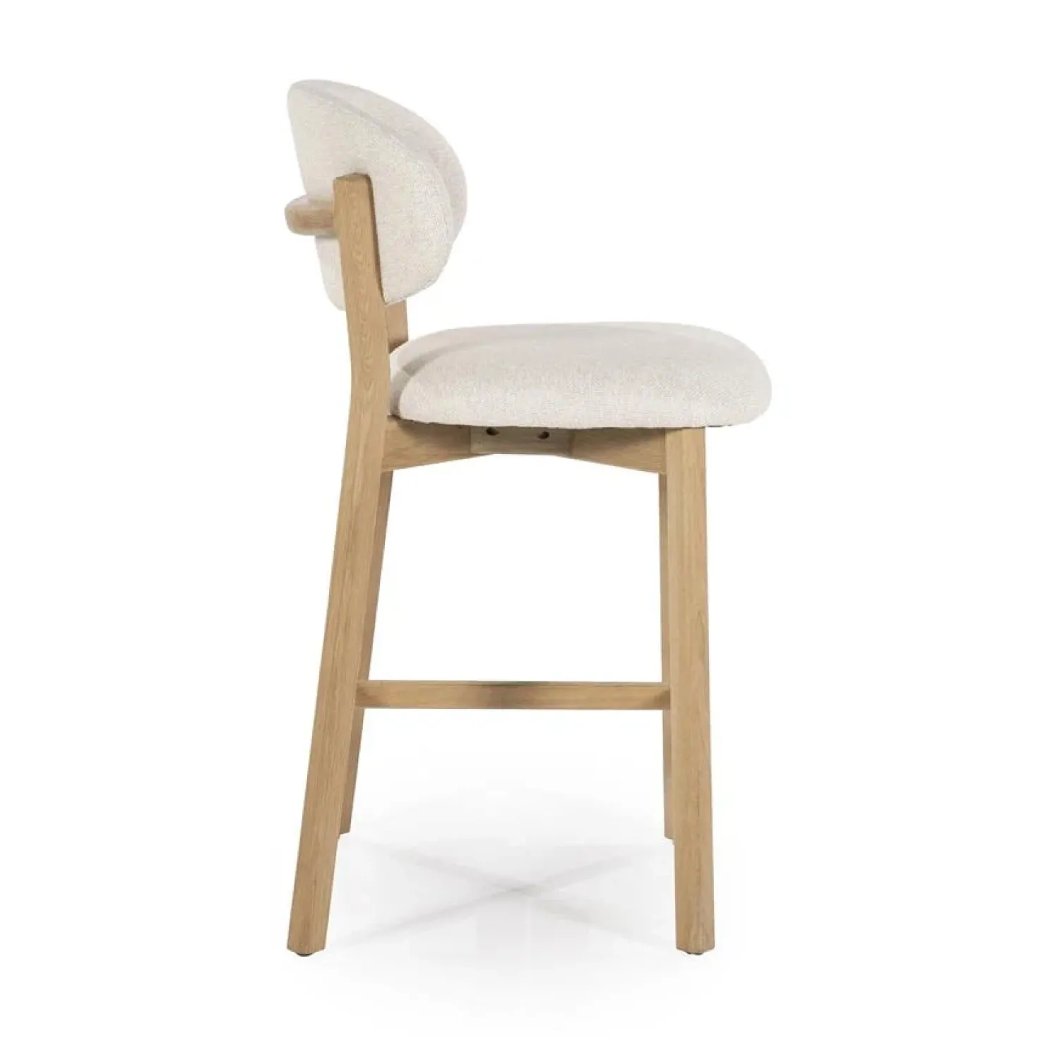 Barstoel Mikky Naturel Beige