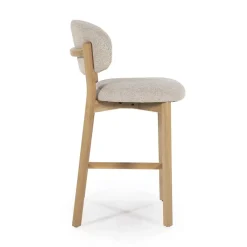 Barstoel Mikky Naturel Taupe