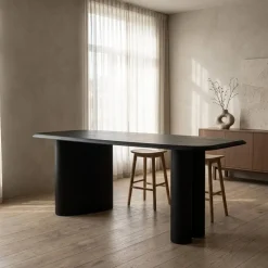 Bartafel Walter Zwart 220cm