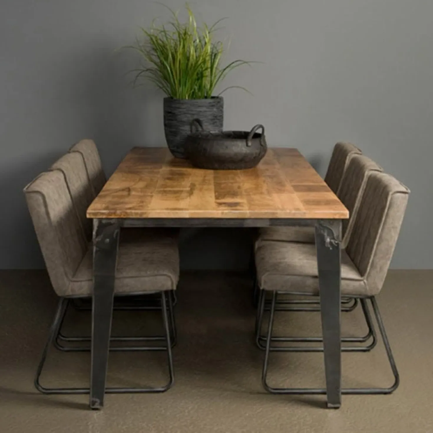 Basto Eettafel mango naturel matt 180x100cm