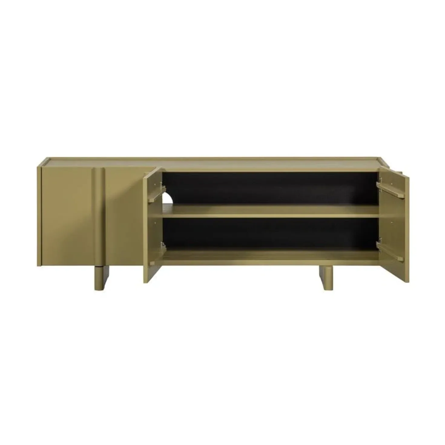 Basu Tv meubel grenen moss 152 cm