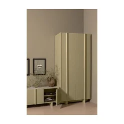 Basu Tv meubel grenen moss 200 cm