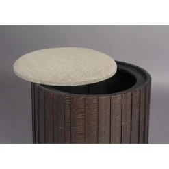 Bay Opbergpoef Bruin 40cm
