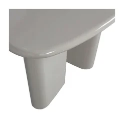 Beach Bijzettafel mangohout grijs 64cm