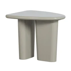 Beach Bijzettafel mangohout grijs 64cm